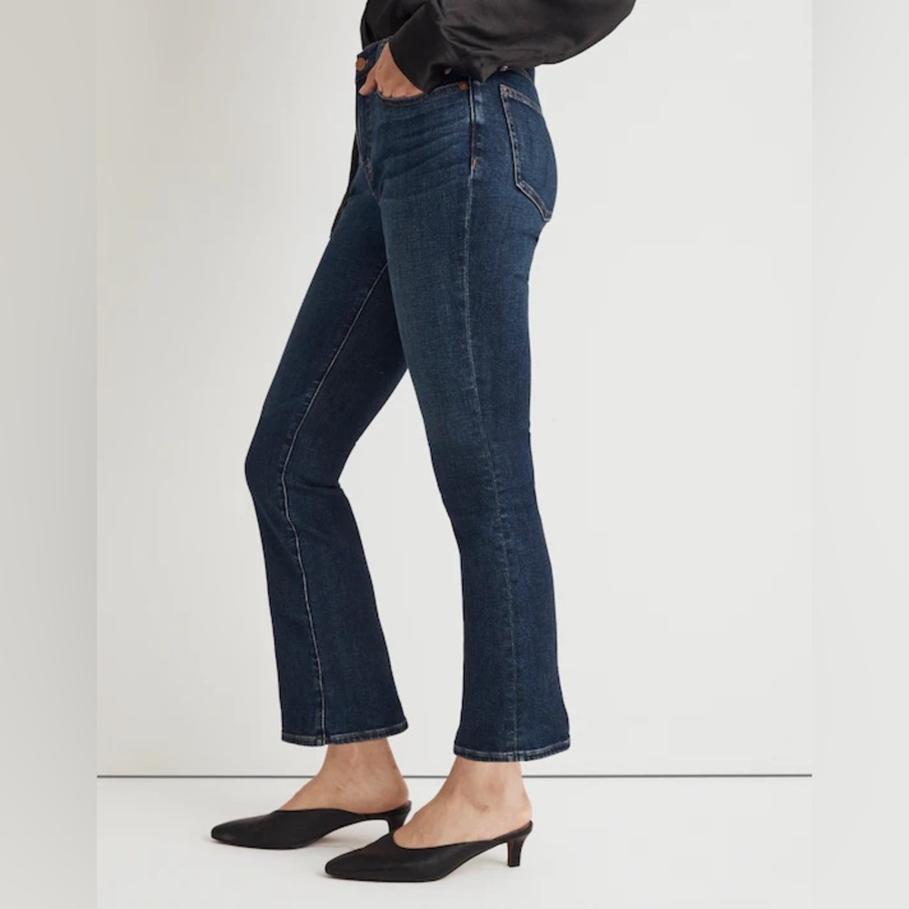Madewell Dark Blue Flare Jeans